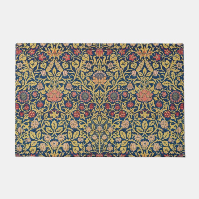 Tapete Bright Violet e Columbine (por William Morris) (Frente)