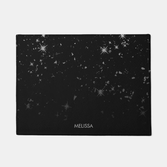 Tapete Brilho Preto (Frente)