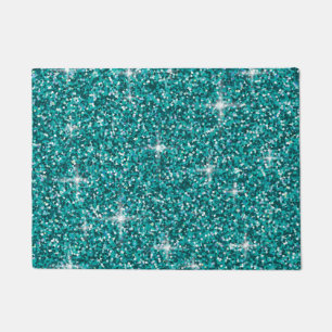 Tapete Brilho teal iridescente