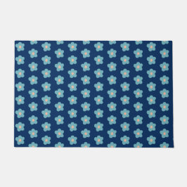 Tapete Brilhos Azuis Doce no Marinho