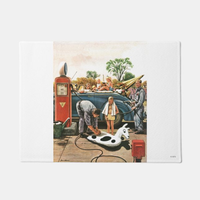 Tapete Brinquedo de praia insuflável (Frente)