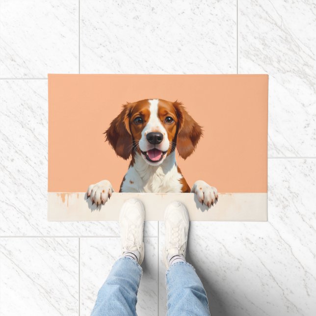 Tapete Brittany Spaniel Doormat Art (Interior)