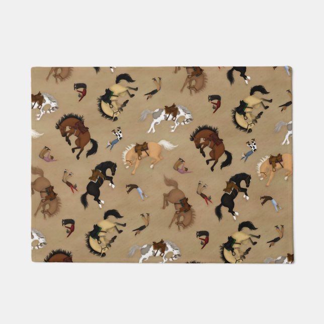 Tapete Broncs e Cowboys (Frente)