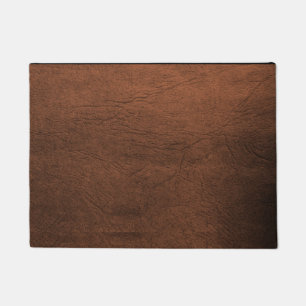 Tapete Brown Leather Look