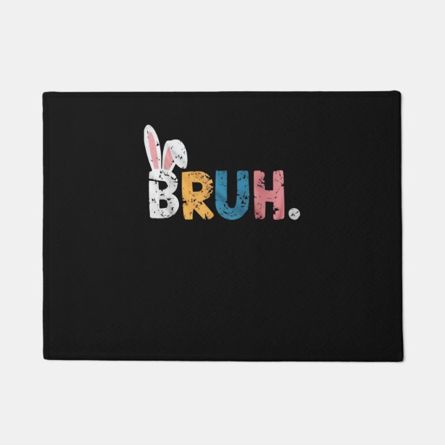 Tapete Bruh Easter Bunny Cute Memória Para Crianças _2 (Frente)
