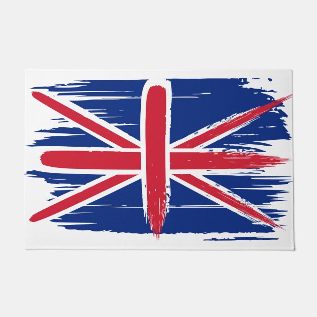 Tapete Brushaft UK Union Jack Flag (Frente)