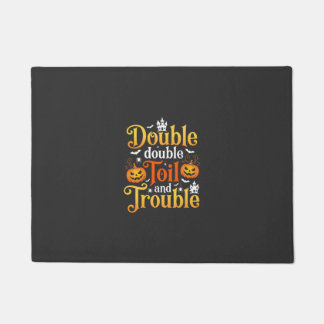 Tapete Bruxa do Halloween Double Double Toil and Trouble