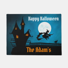 Tapete Bruxa Feliz de Halloween Personalizada