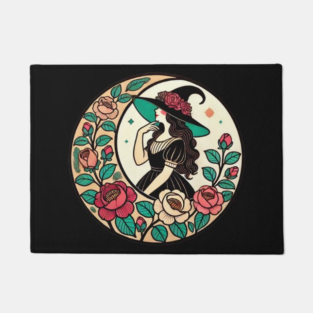 Tapete Bruxa Flor (Frente)