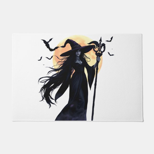 Tapete Bruxa Mística em Lua Cheia (Frente)