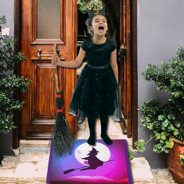 Tapete Bruxa Voadora com lua de cheio n.o3 (Criador carregado)