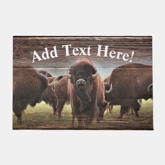 Tapete Buffalo Herd (Frente)