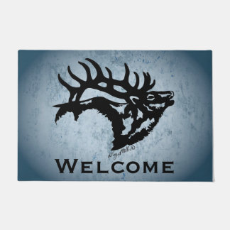 Tapete Bugling Bull Elk