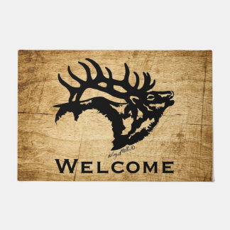 Tapete Bugling Bull Elk