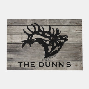 Tapete Bugling Bull Elk Doormat