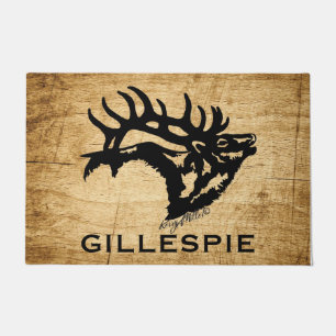 Tapete Bugling Bull Elk Doormat