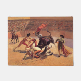 Tapete Bull Fight in Mexico (por Frederic Remington)