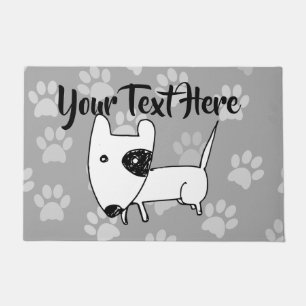 Tapete Bull Terrier inglês