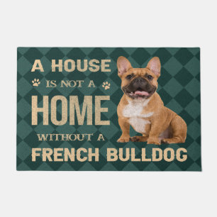 Tapete Bulldog Doormat, Bulldog Lover Bem-Vindo Mat Gift