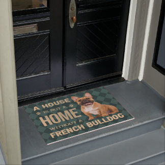 Tapete Bulldog Doormat Francês, Bulldog Gift Decor Francê