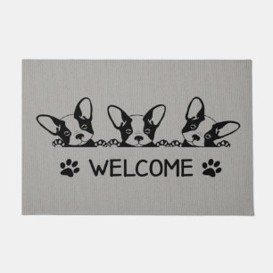 Tapete Bulldog Doormat Francês, Bulldog Lover Bowat Mat