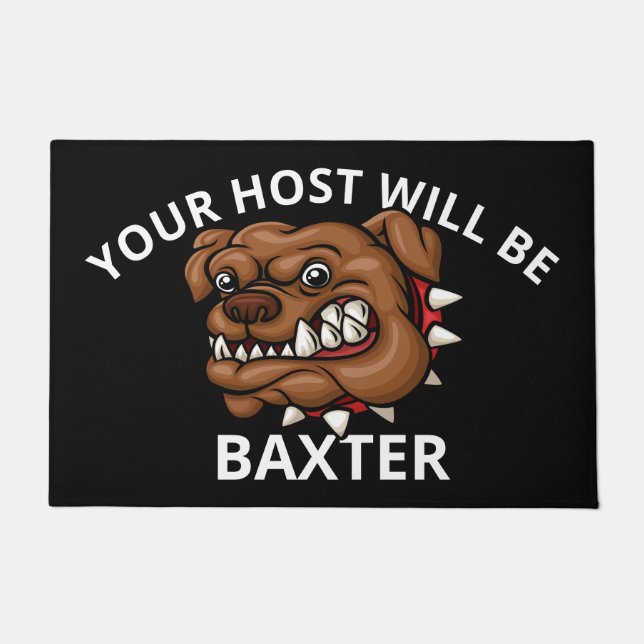 Tapete BULLDOG - Porta de boas-vindas (Frente)