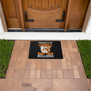 Tapete Bulldog Propriedade dos Sudbury Bulldogs Cachorro