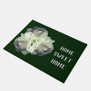 Tapete Buquê Home Sweet Home White Roses