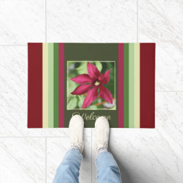 Tapete Burgundy e Mint Green Stripe