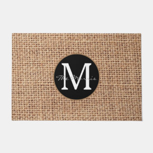 Tapete Burlap preto e marrom, preto e luxo, moderno