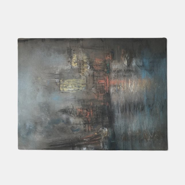 Tapete Busy Harbour (por Glenn Cooper Henshaw) (Frente)