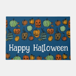 Tapete Cabeças de abóbora do Dia das Bruxas