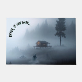 Tapete Cabine de registro pelo lago assombrado