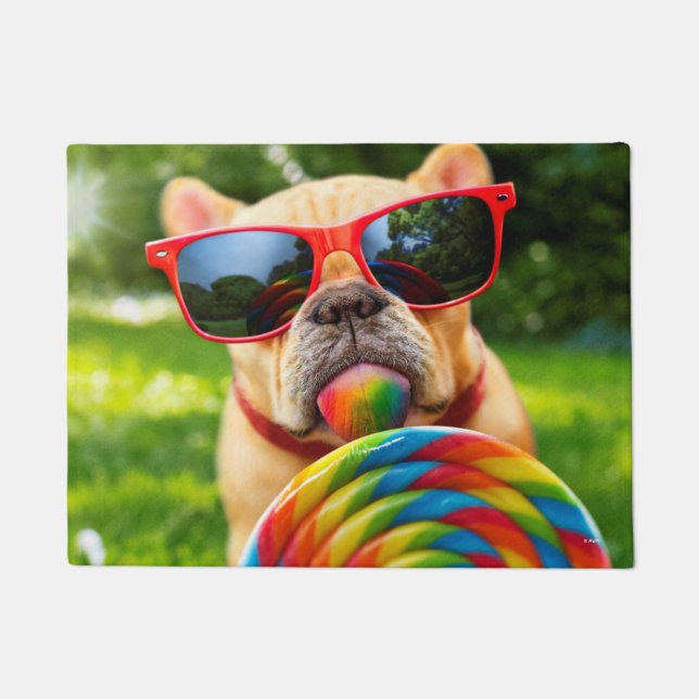 Tapete Cachorro Com Lollipop Grande (Frente)