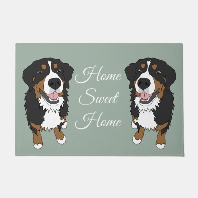 Tapete Cachorro da Montanha Bernese (Frente)