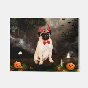 Tapete Cachorro de Cachorro no Halloween