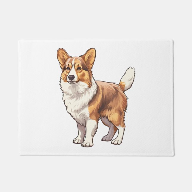 Tapete Cachorro de Corgi (Frente)