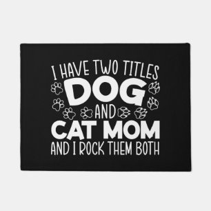 Tapete Cachorro E Gato Mãe Dia de as mães Melhor Mãe De T