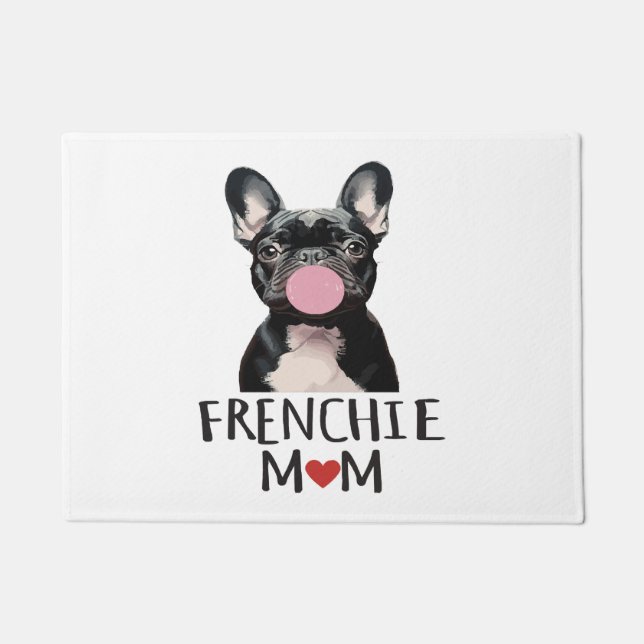 Tapete Cachorro francês fofo (Frente)