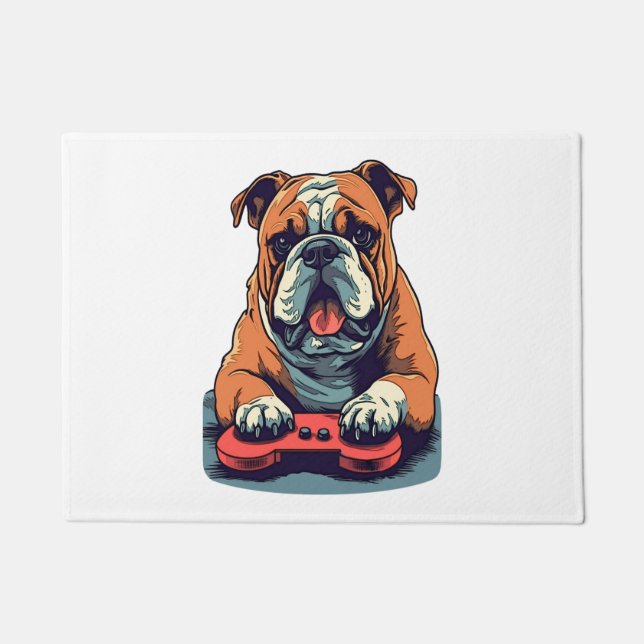 Tapete Cachorro Reproduz Videos games (Frente)