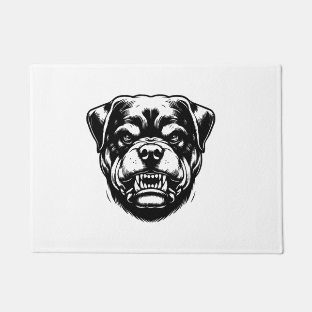 Tapete Cachorro Rottweiler (Frente)