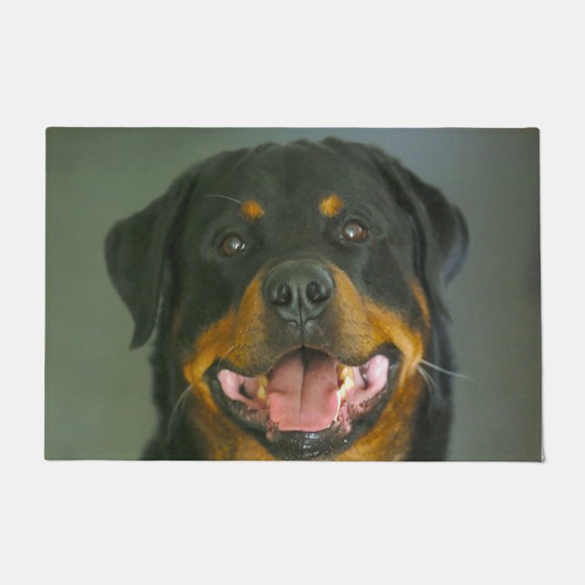 Tapete Cachorro Rottweiler. (Frente)