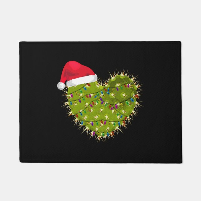 Tapete Cactus Heart Christmas (Frente)