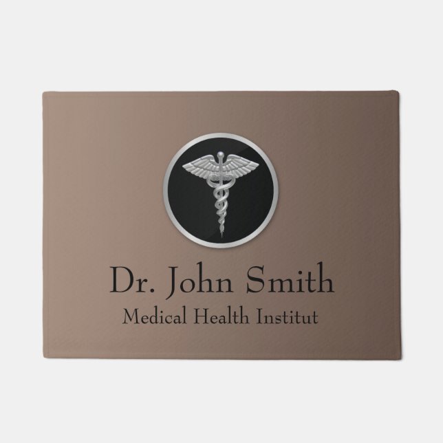 Tapete Caduco Médico Silver - Porta (Frente)