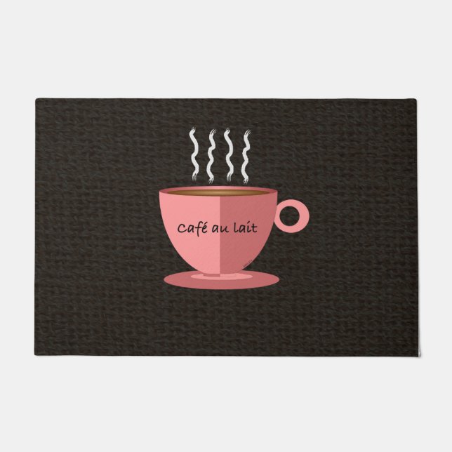Tapete Cafe au Lait Large Doormat (Frente)