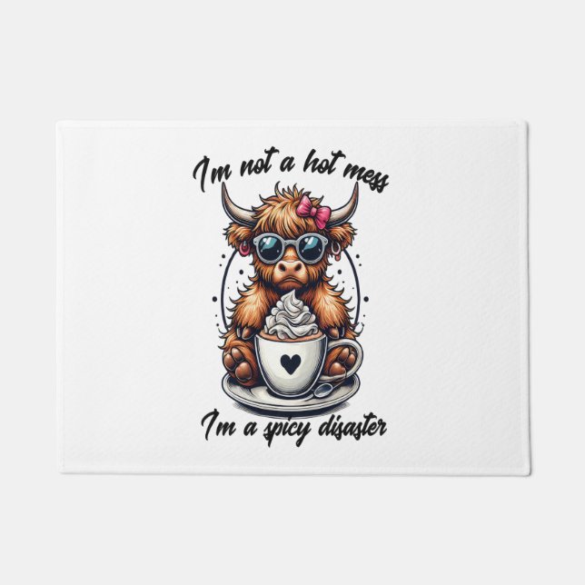 Tapete Café de Vaca, Café de Café (Frente)