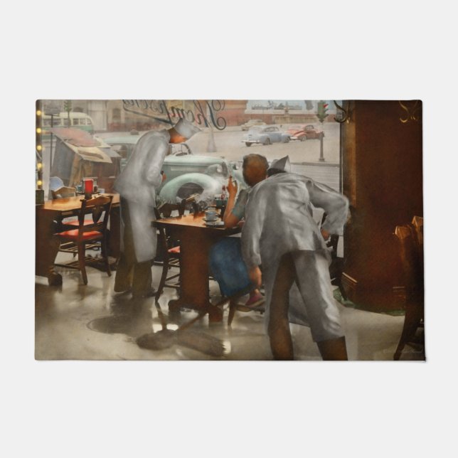 Tapete Café - Mesa para um 1941 (Frente)