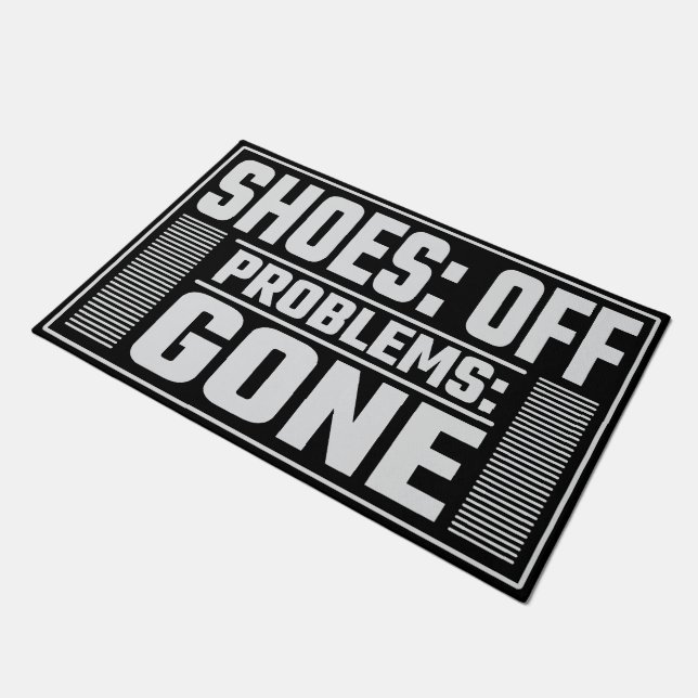 Tapete Calçados desligados, estresse para a entrada (Inclinado)