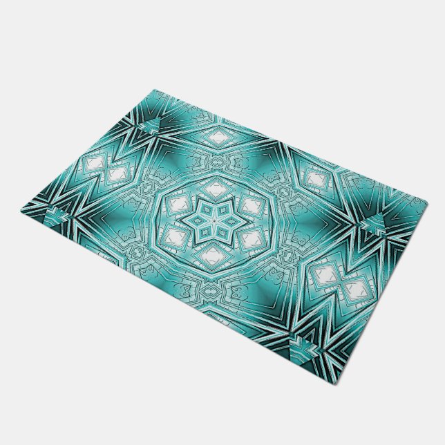 Tapete Caleidoscópio Ártico (Inclinado)