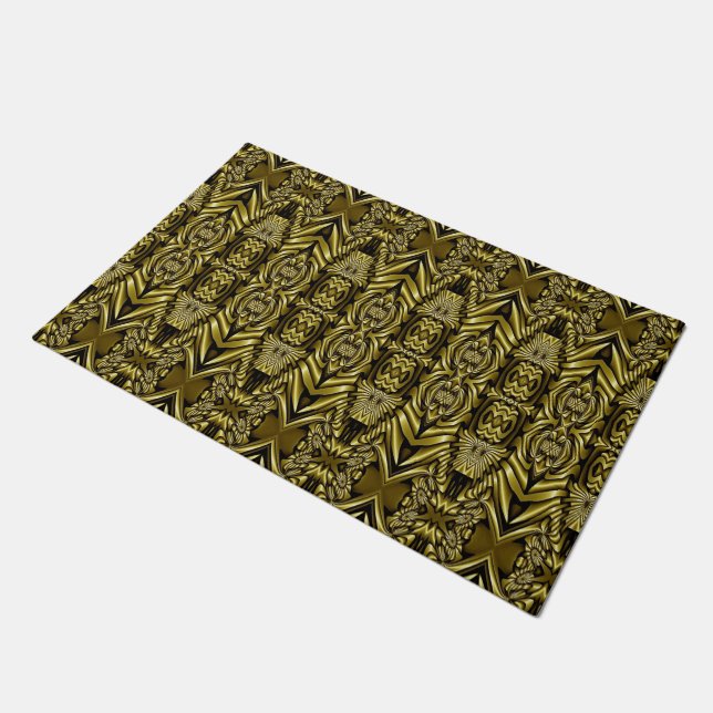 Tapete Caleidoscópio Fractal Art mini V + suas ideias (Inclinado)